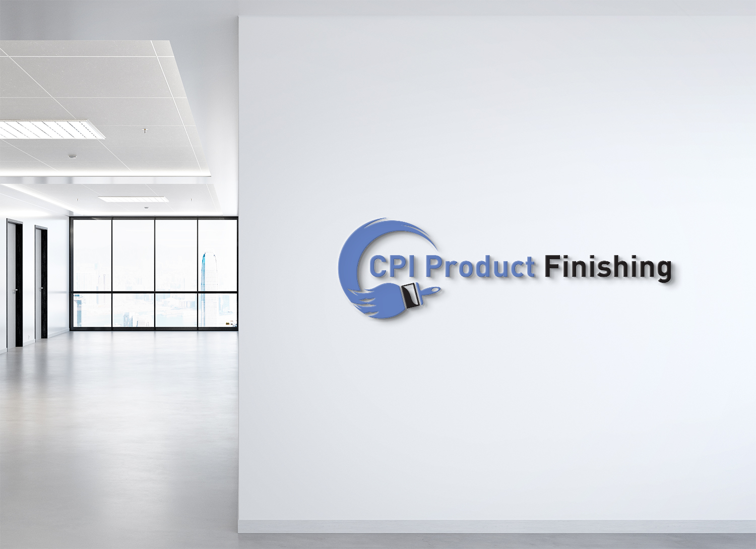 Logo-Design von Deziners Zone für Commercial Painting Inc | Design #27171174
