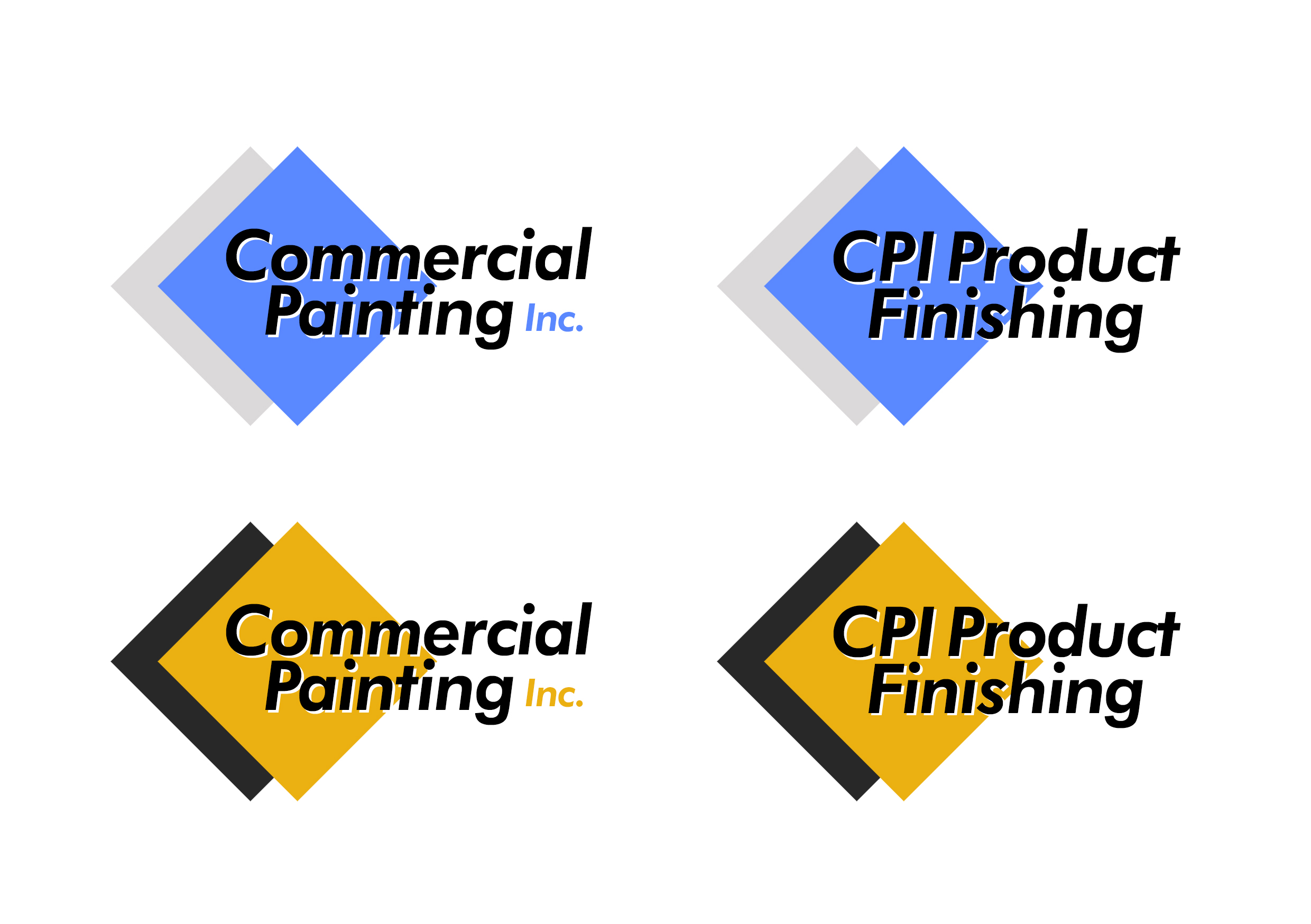 Logo Design by christianpoetoe for Commercial Painting Inc | Design #27168664