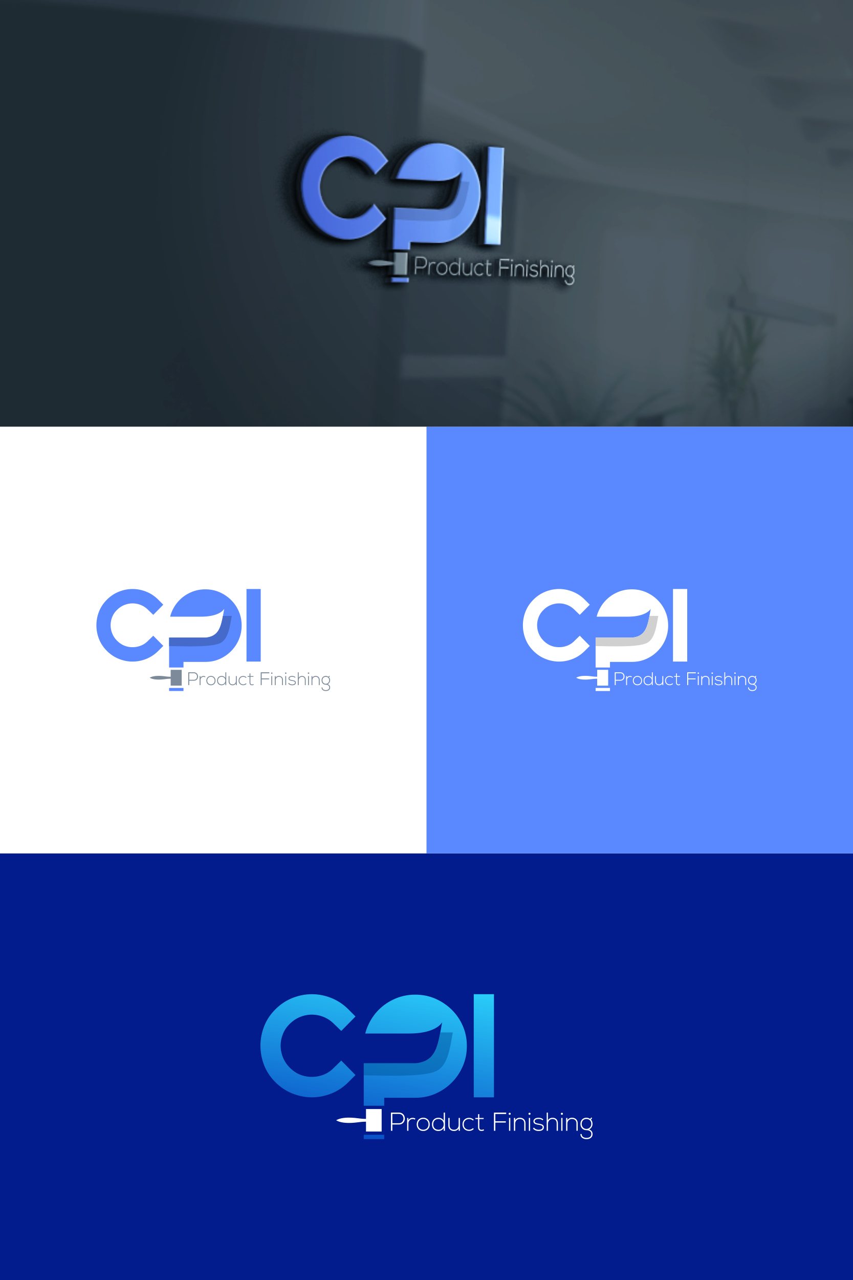 Logo Design by Gambar Drips for Commercial Painting Inc | Design #27167417