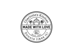 Made with love.  Charlotte's Kitchen.  Donnie likes it!   Estd. 1961. | Design de Logo par BNdesigner
