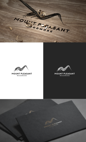 Mount Pleasant Woodwork | Logo Design by GLDesigns