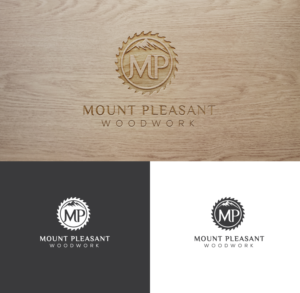Mount Pleasant Woodwork | Logo Design by thulet