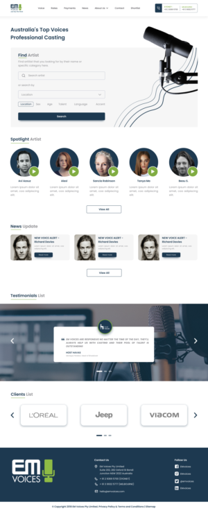 Web Design by 16th.supply for Bias | Design: #27200960