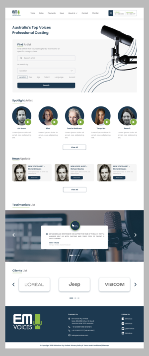Web Design by 16th.supply