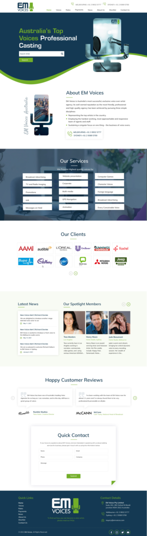 Web Design by HarmiDesigning for Bias | Design: #27179855