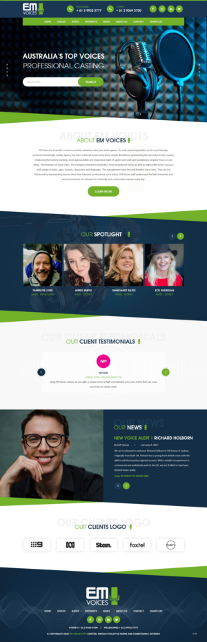 Web Design by pb for Bias | Design: #27188393