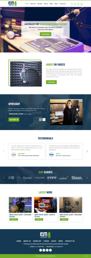 Web Design by pb for Bias | Design: #27188404
