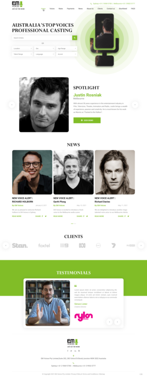 Web Design by pb for Bias | Design: #27193608