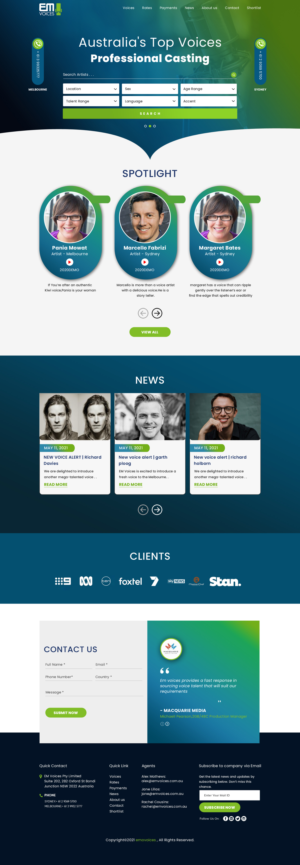 Web Design by sai.designer87 for Bias | Design: #27173549