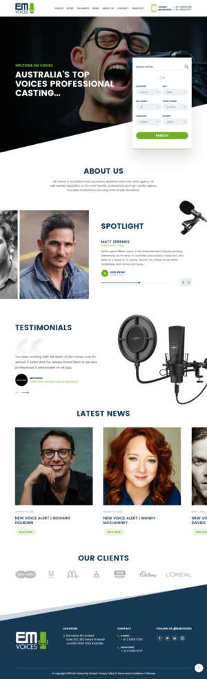 Web Design by nzdesigners for Bias | Design #27195969