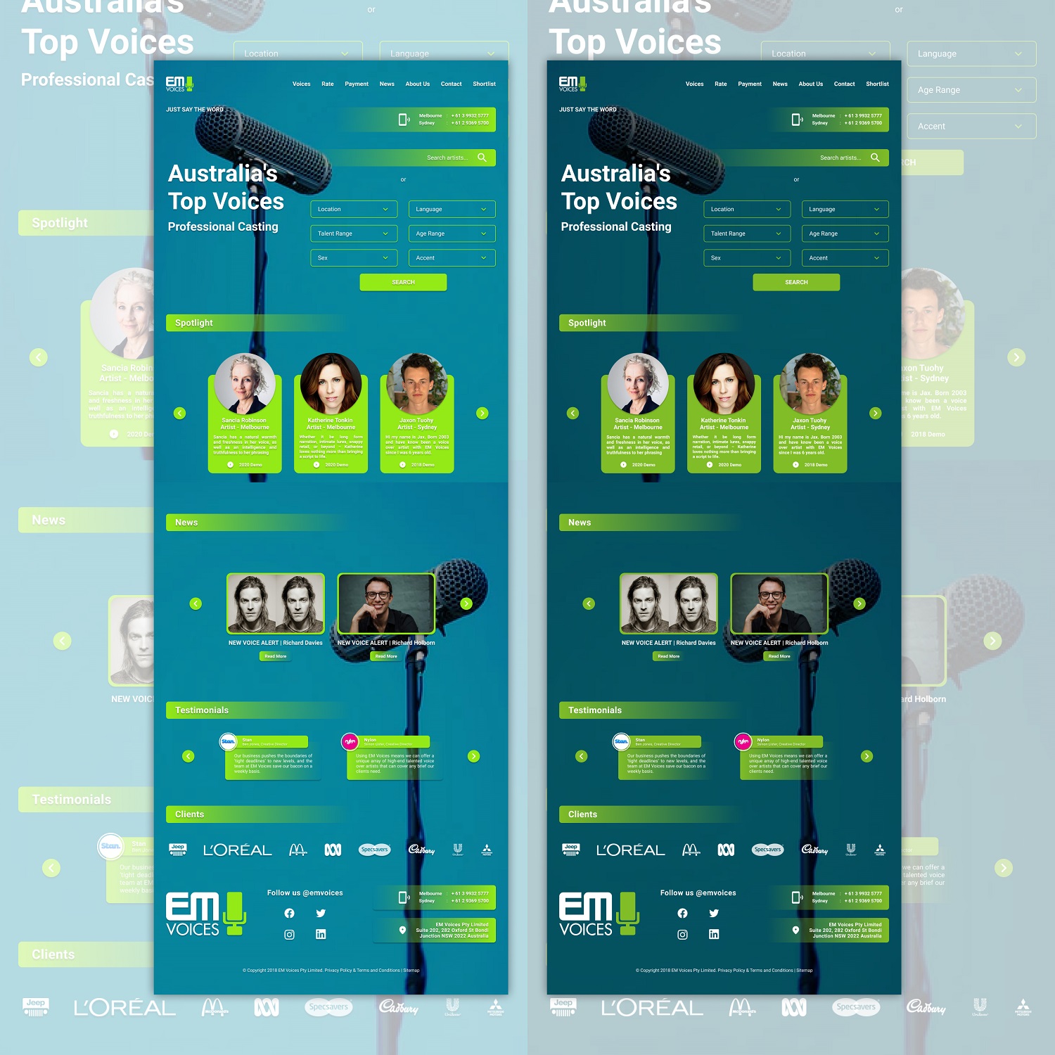 Web Design by Manart Mamuju for Bias | Design #27187715