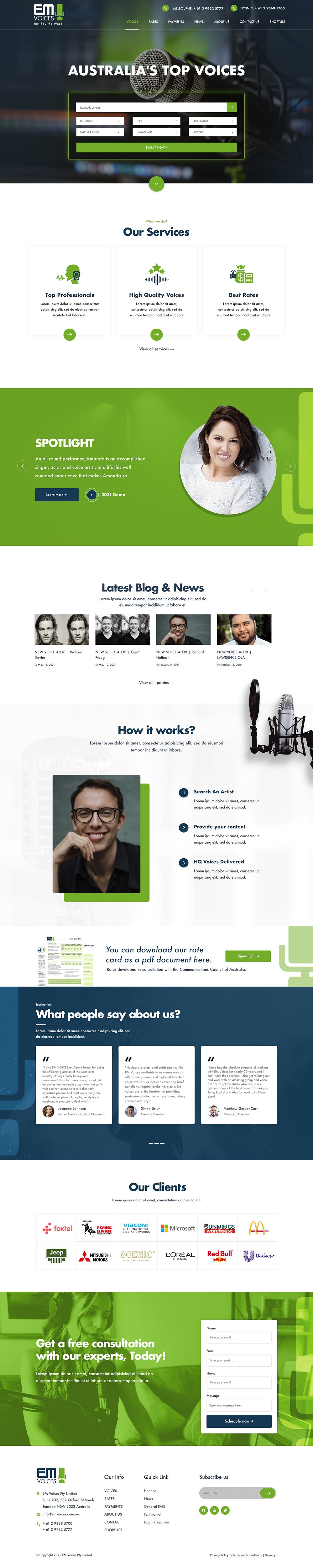 Web Design par Mukarram Haidari pour Bias | Design : #27299281
