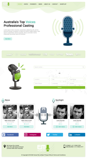 Web Design by harid.design for Bias | Design #27193633