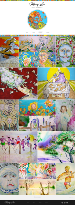 Artist Wormhole, fantasy art to stimulate imagination, scaling impact | Web Design by wolf