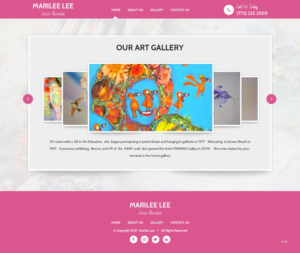 Diseño Web por pb para Artist Wormhole | Diseño: #27170634