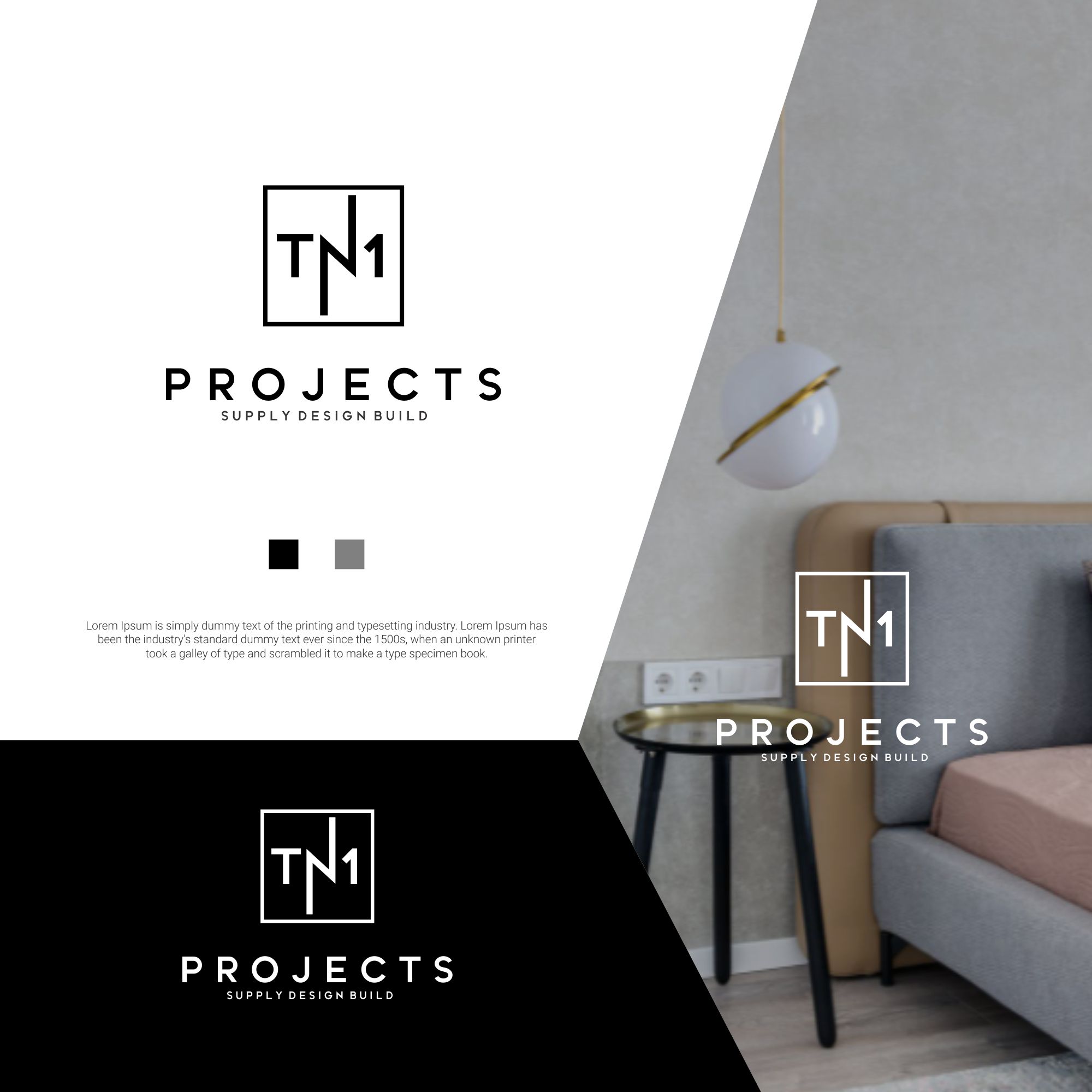 Logo Design by SigmaStudio for tn1 projects pty ltd | Design #27192545