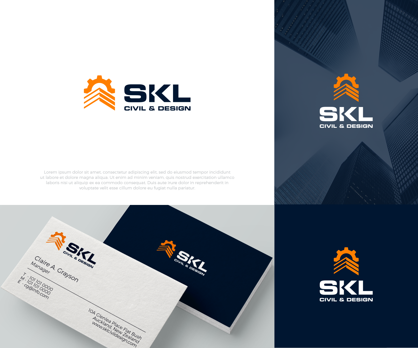 Diseño de Logo por airborne para SKL Civil & Design | Diseño #27171620