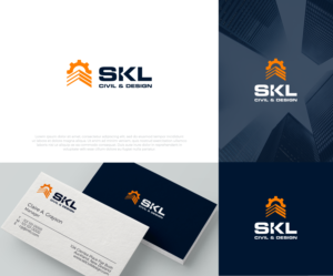 SKL Civil & Design | Logo Design by airborne