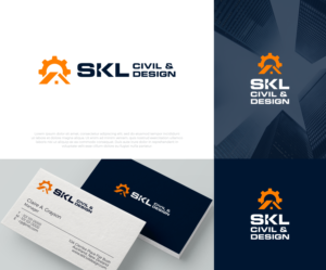 Logo Design by airborne for SKL Civil & Design | Design: #27176389