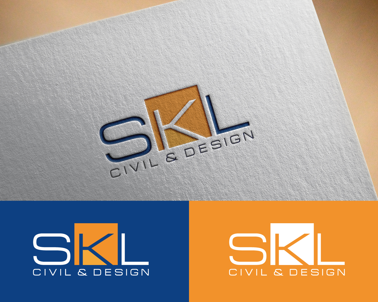 Logo Design by Atec for SKL Civil & Design | Design #27181410