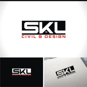 Logo Design by e-graphics for SKL Civil & Design | Design: #27171083
