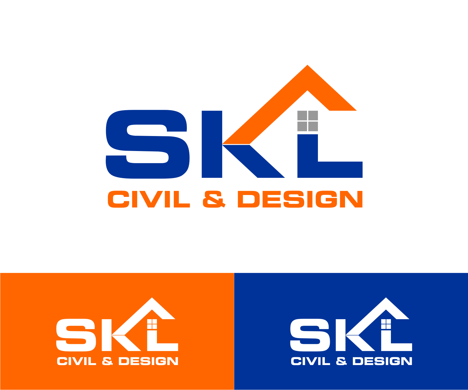 Logo Design by R16 for SKL Civil & Design | Design #27176034