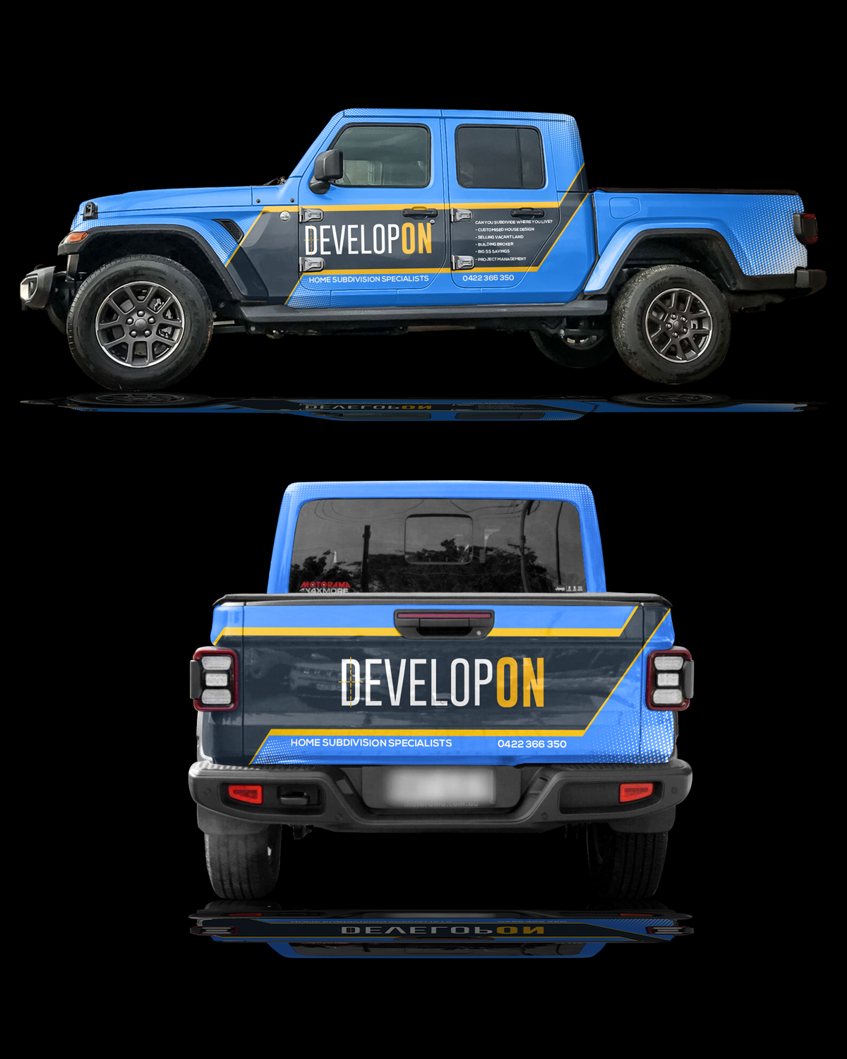Car Wrap Design by RubelRir for Developon - home subdivision specialists | Design #27179374