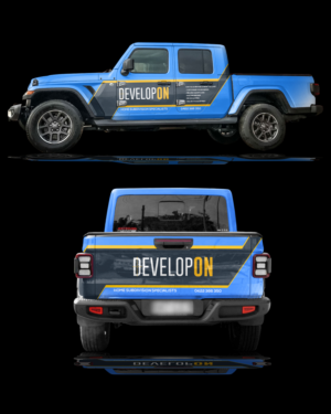 Diseño de Rotulación de Vehículo por RubelRir para Developon - home subdivision specialists | Diseño: #27179374