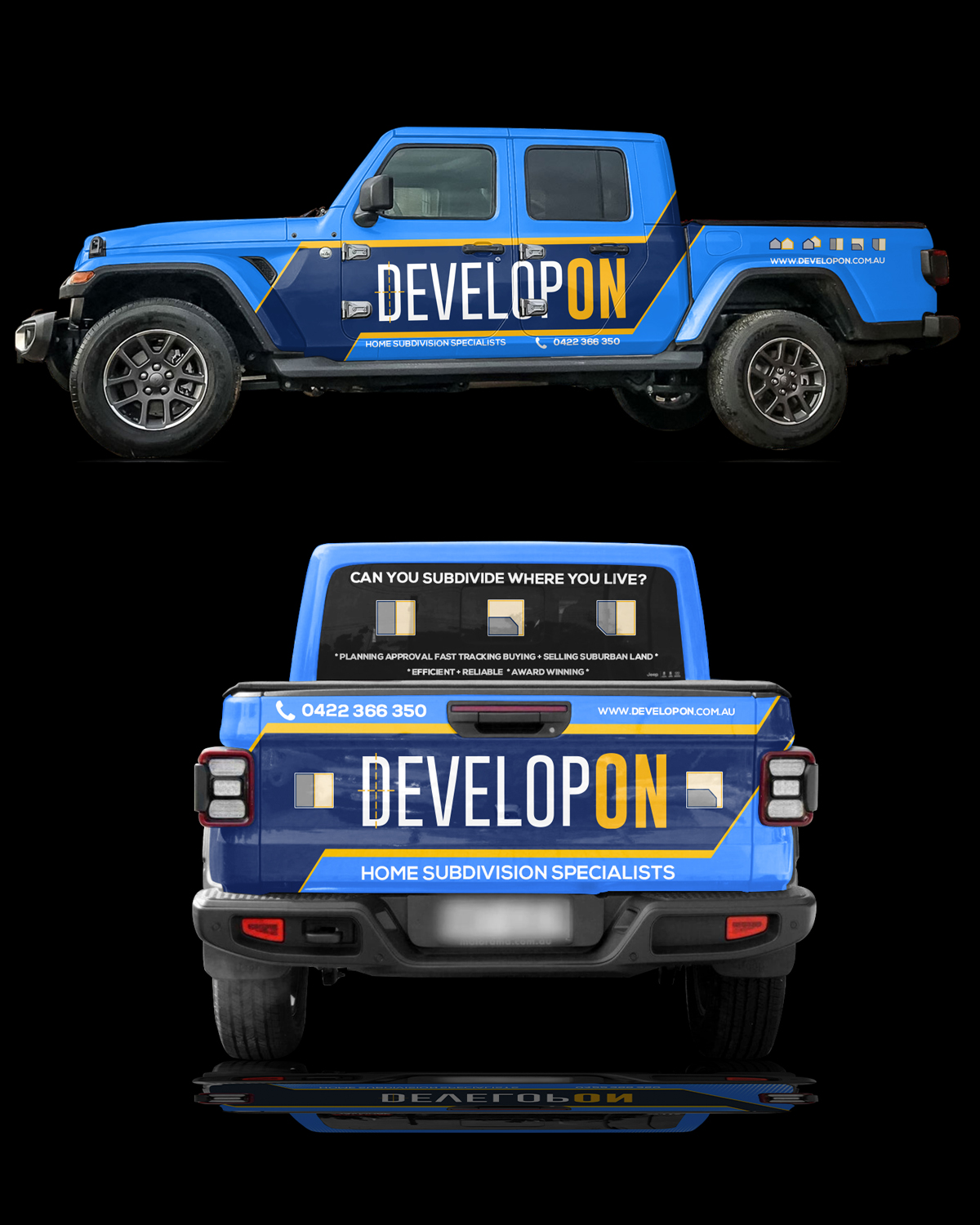 Car Wrap Design by RubelRir for Developon - home subdivision specialists | Design #27195194
