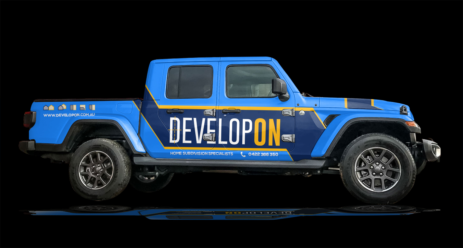 Car Wrap Design by RubelRir for Developon - home subdivision specialists | Design #27207100