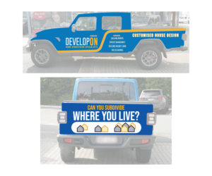 Car Wrap Design by UN for Developon - home subdivision specialists | Design: #27187088