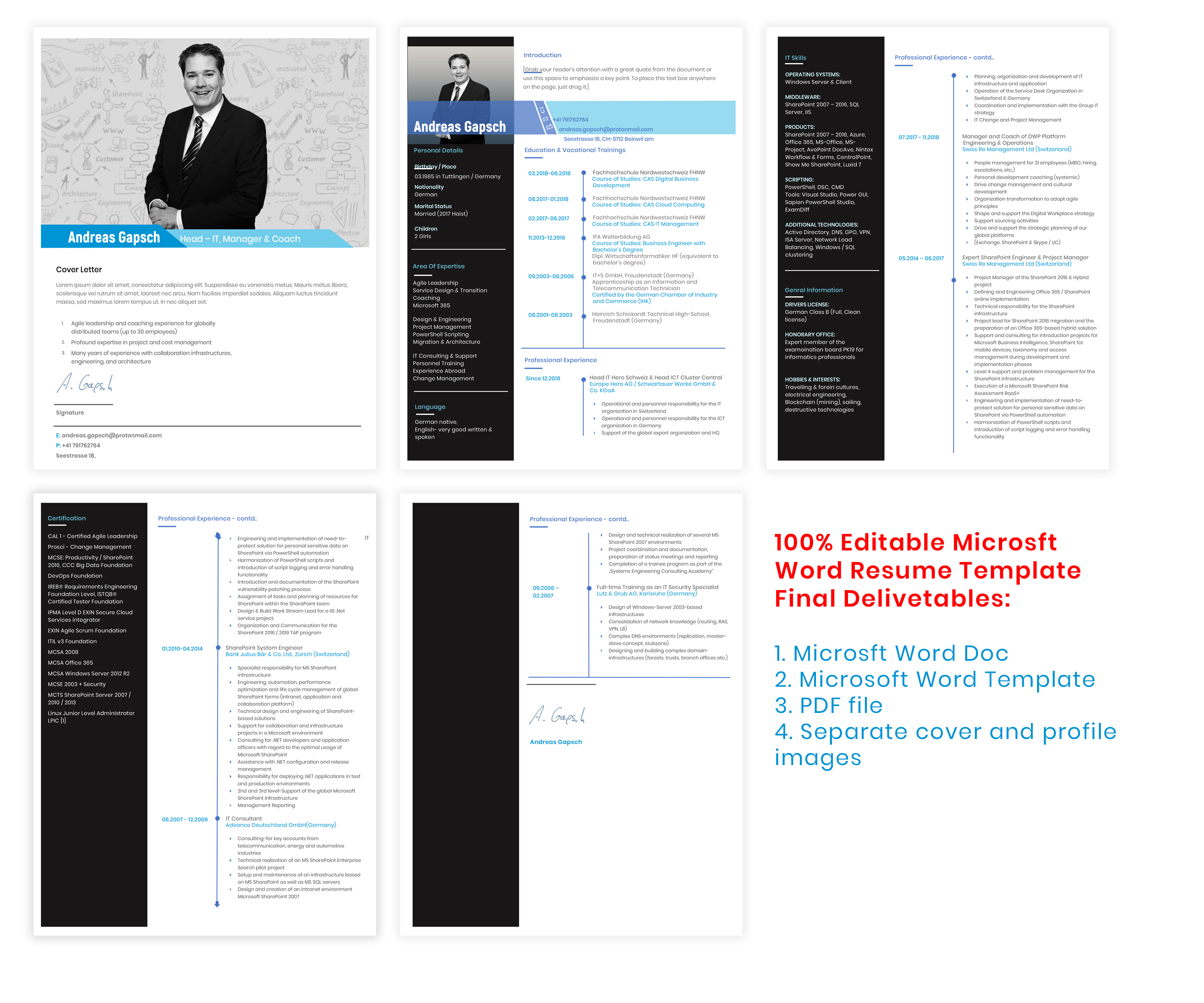 Resume Design by Expert Designer for this project | Design #27192039