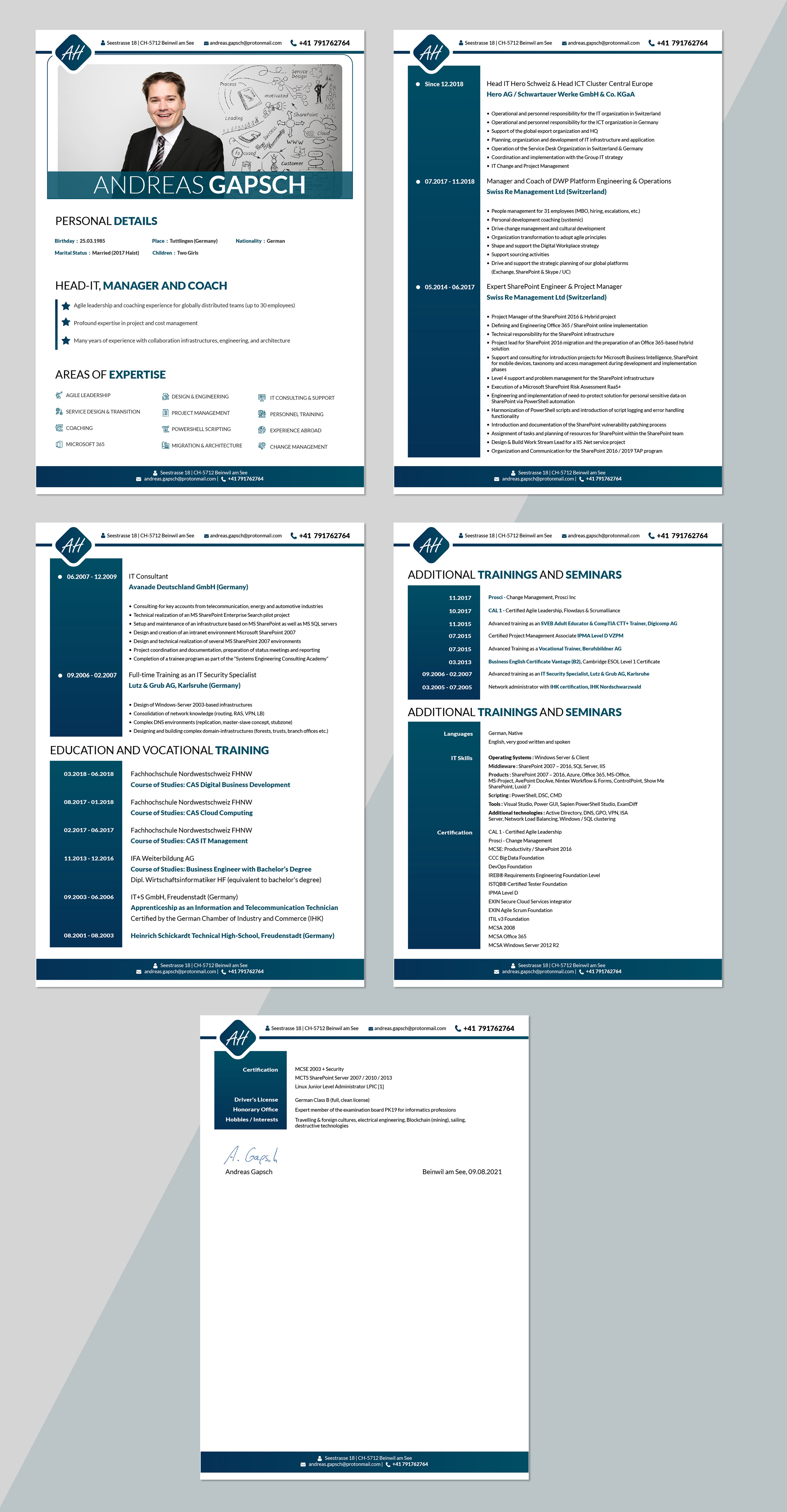 Resume Design by SAI DESIGNS for this project | Design #27187663