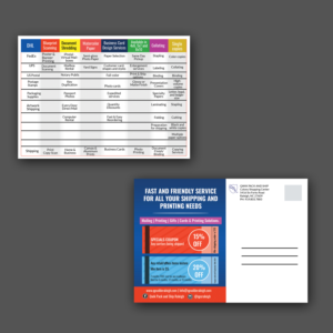 Post Card Mailer Design for targeted consumers, real estate professionals and renters | Design de Flyer par aspiremedia