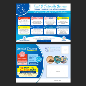 Post Card Mailer Design for targeted consumers, real estate professionals and renters | Diseño de Flyer por DA.