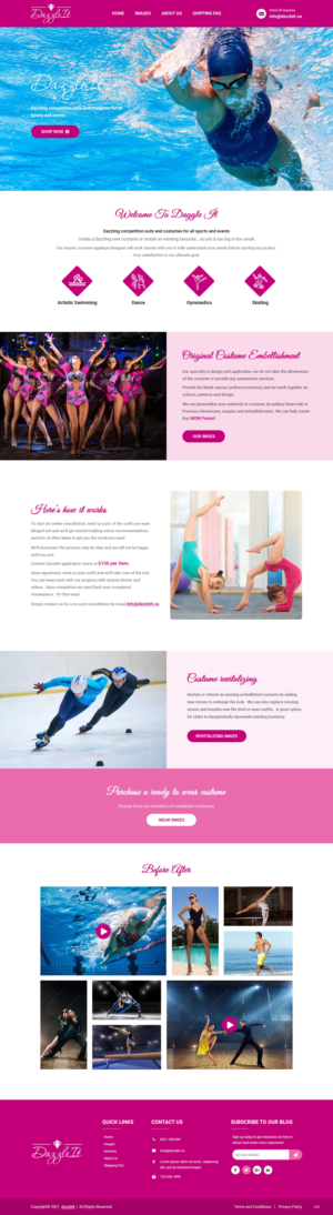 Web Design by pb for this project | Design: #27175459