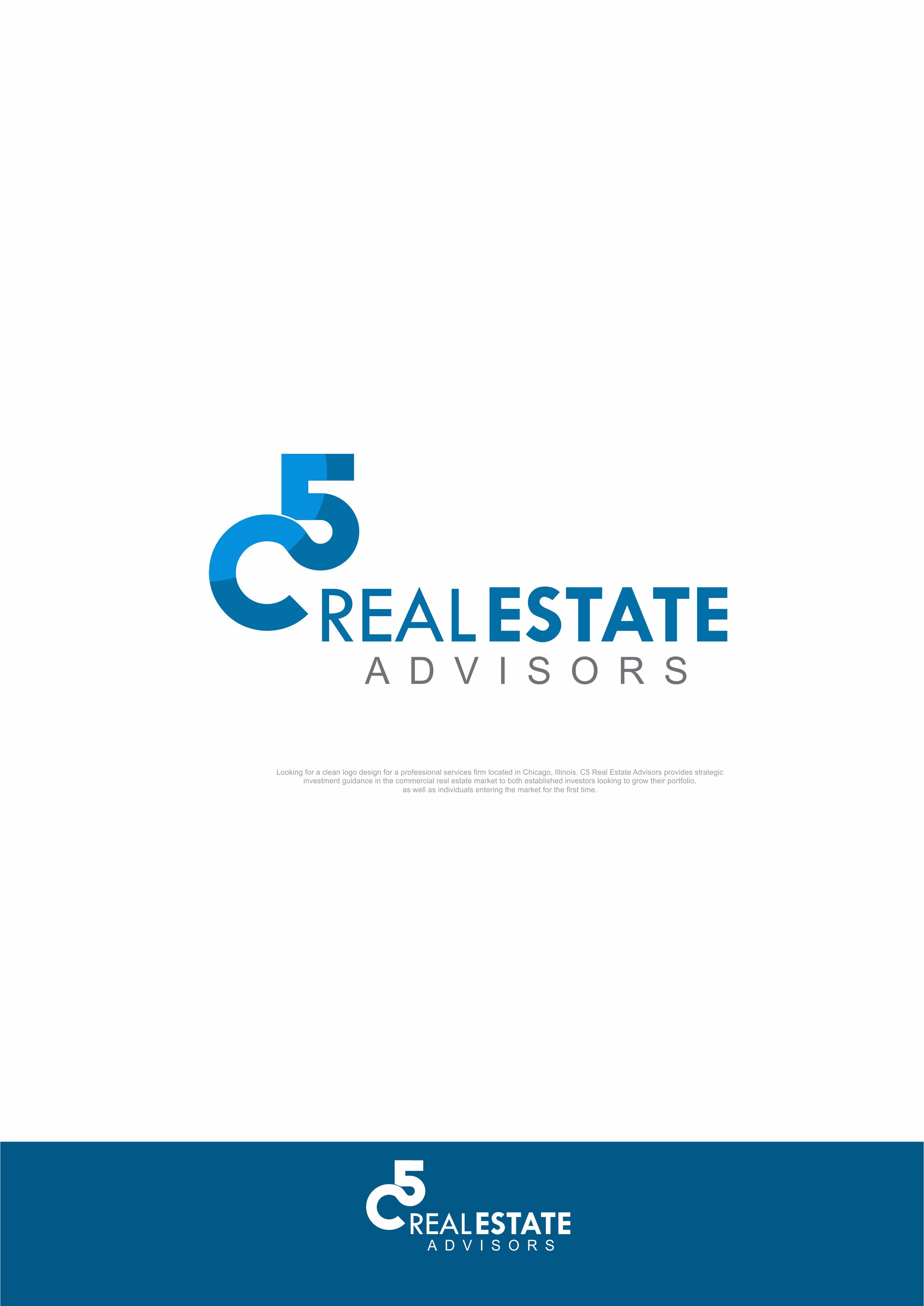 Logo Design by alok bhopatkar for C5 Real Estate Advisors | Design #27222402