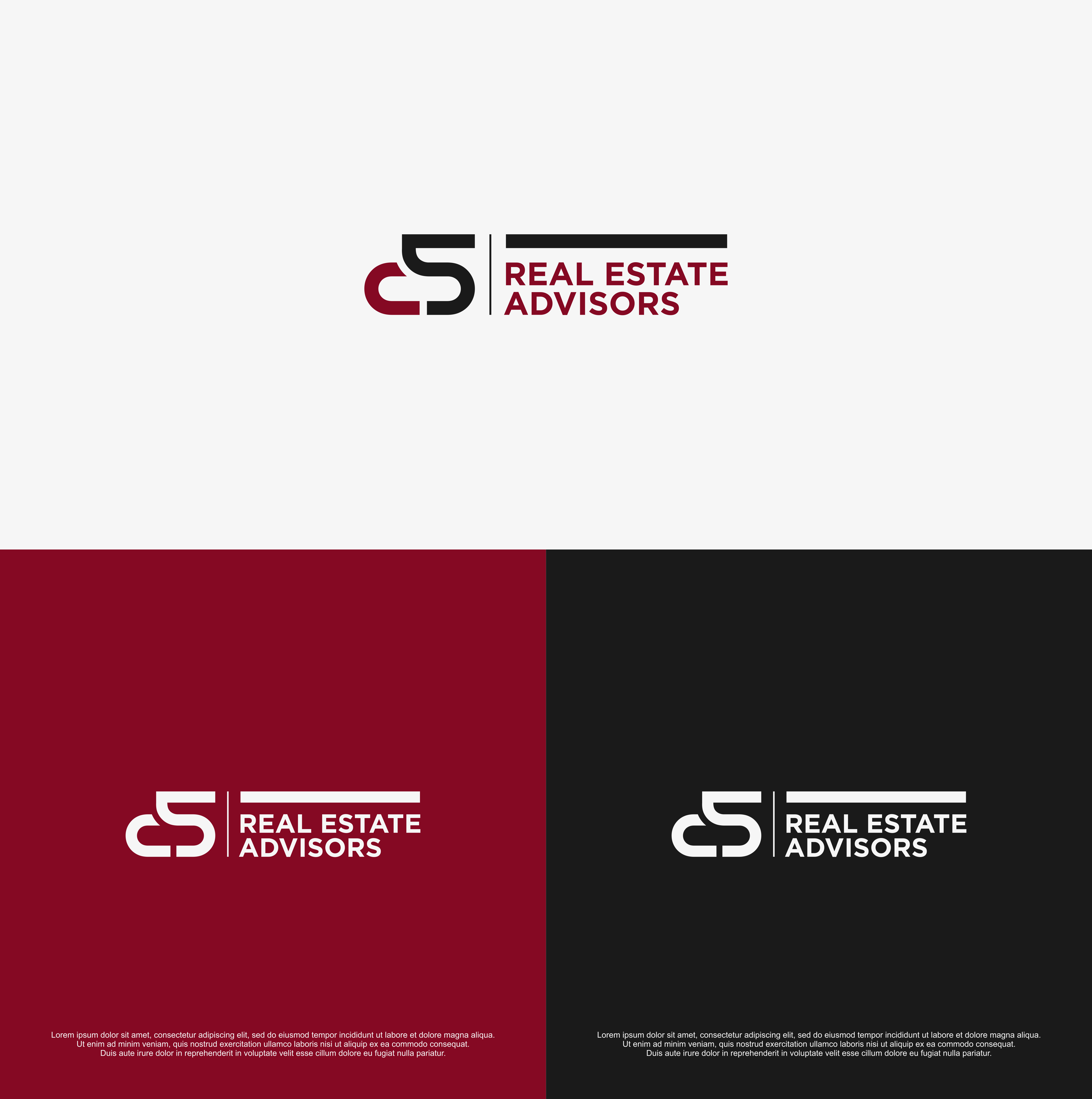 Logo Design by R!CKY for C5 Real Estate Advisors | Design #27222398