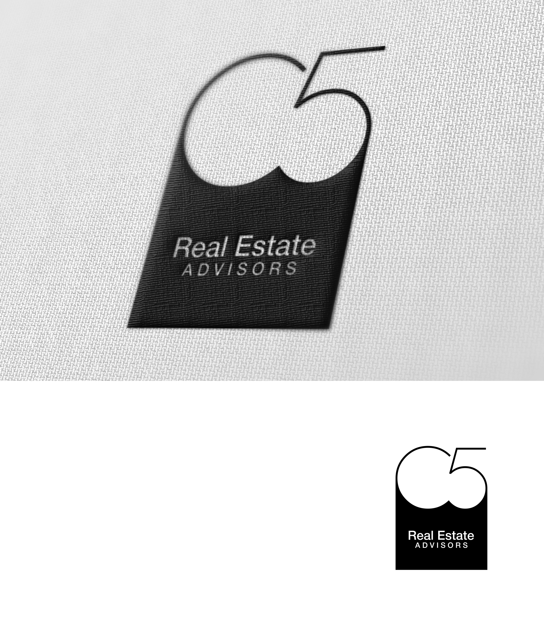 Logo Design by Stelery for C5 Real Estate Advisors | Design #27193001