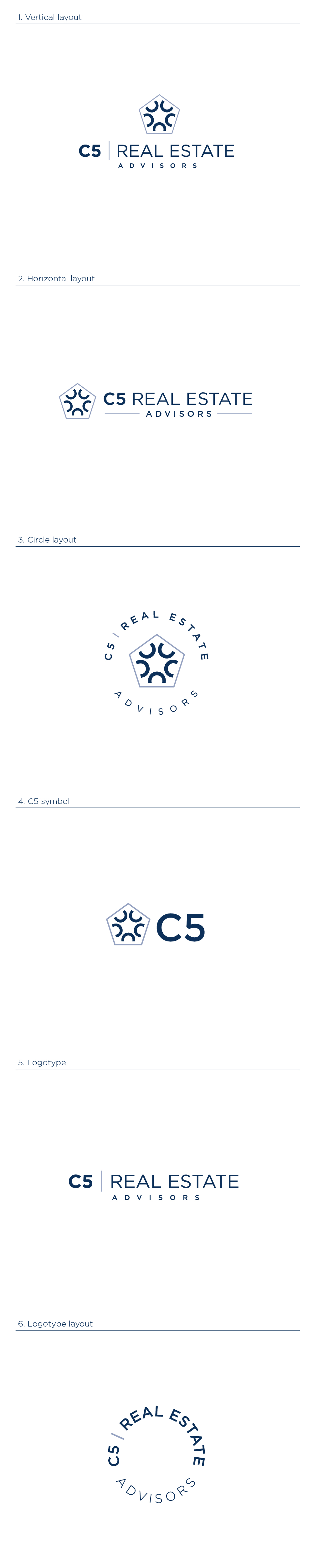 Logo Design by Meraki* for C5 Real Estate Advisors | Design #27258564