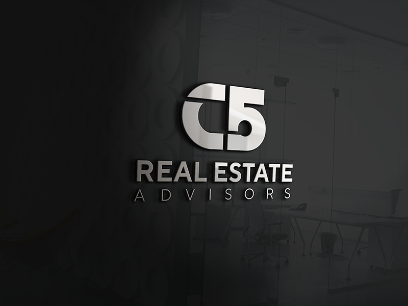Logo Design by IdentsArt for C5 Real Estate Advisors | Design #27172113