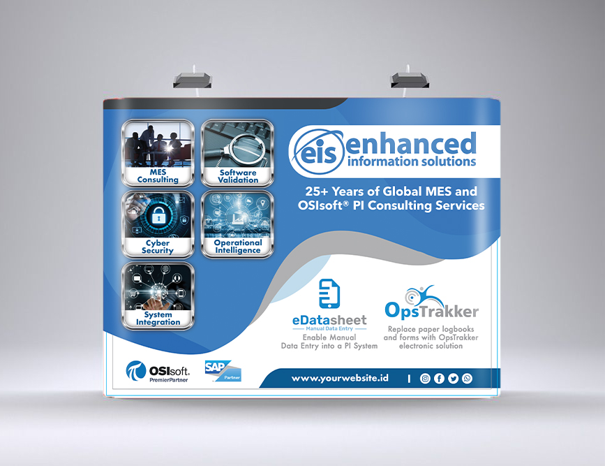 Trade Show Booth Design by Anhar for Enhanced Information Solutions | Design #27194595