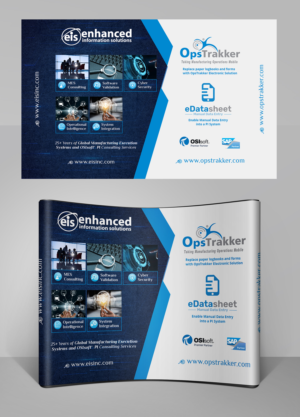 Trade Show Booth Design by Bins for Enhanced Information Solutions | Design: #27186306