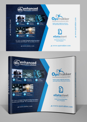 Trade Show Booth Design by Bins for Enhanced Information Solutions | Design: #27186307