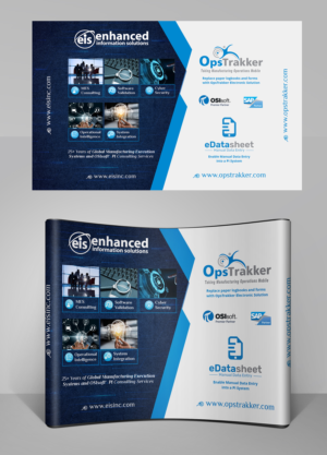 Trade Show Booth Design by Bins for Enhanced Information Solutions | Design: #27186308