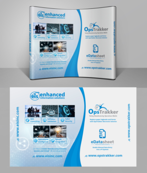 Trade Show Booth Design by Bins for Enhanced Information Solutions | Design: #27186795