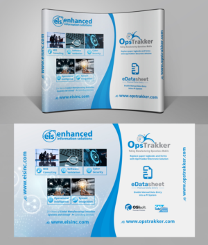 Trade Show Booth Design by Bins for Enhanced Information Solutions | Design: #27186796