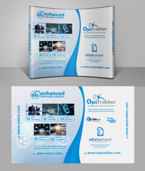 Trade Show Booth Design by Bins for Enhanced Information Solutions | Design: #27186797