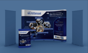 Trade Show Booth Design by cleverlogo for Enhanced Information Solutions | Design: #27173402