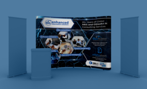 Trade Show Booth Design by cleverlogo for Enhanced Information Solutions | Design: #27173876